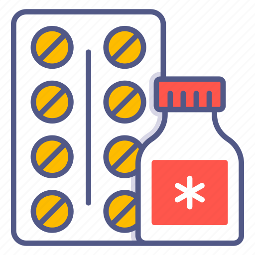 Pills, medicine, drugs, pharmacy, pills bottle, treatment, tablet icon - Download on Iconfinder