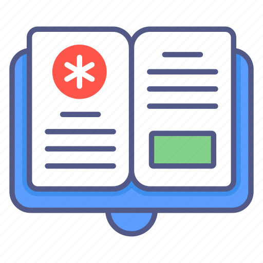 Medical book, medical education, book, medical study, study, education, science icon - Download on Iconfinder