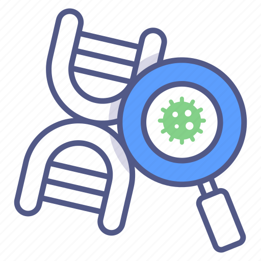 Dna test, search dna, dna, genetics, biology, dna research, science icon - Download on Iconfinder