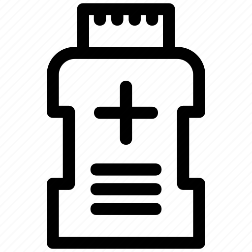Vitamin, bottle, pill, pharmaceutical, medication icon - Download on Iconfinder