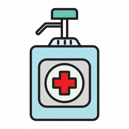 Sanitizer, soap, gel, coronavirus, medical icon - Download on Iconfinder