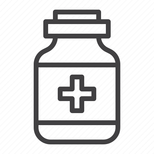 Medicine, bottle, pills icon - Download on Iconfinder