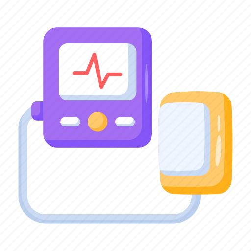 Bp machine, sphygmomanometer, bp device, bp tool, bp gauge icon - Download on Iconfinder