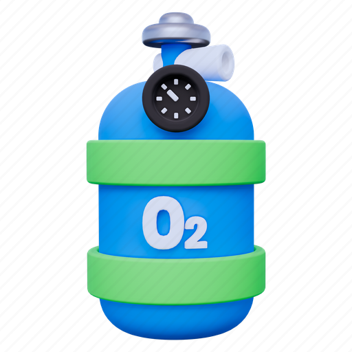 O2, tube, science, chemical, laboratory, flask, chemistry 3D illustration - Download on Iconfinder