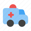 ambulance, emergency, car, vehicle, urgency