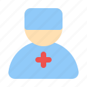 nurse, medical, assistant, avatar, women, healthcare, and