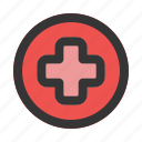 hospital, sign, first, aid, healthcare, medical, cross