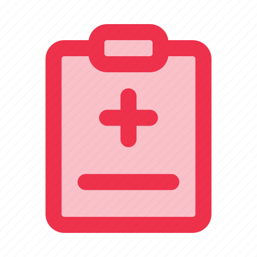 Medical, clipboard, report, history, checkup, document icon - Download on Iconfinder