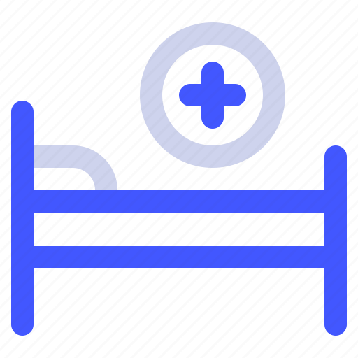 Hospital, bed, care, healthcare, medicine, ambulance, clinic icon - Download on Iconfinder
