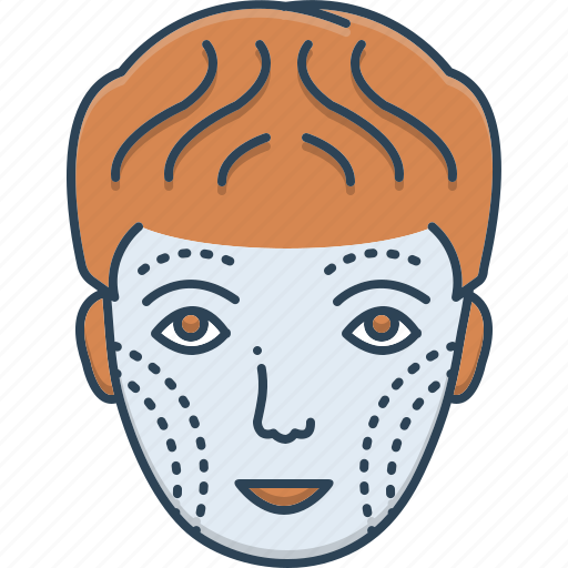 Facial, facial plastics surgery, plastics, surgery, surgical icon - Download on Iconfinder