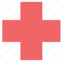 healthy, medical, cross, red, hospital, care, basic