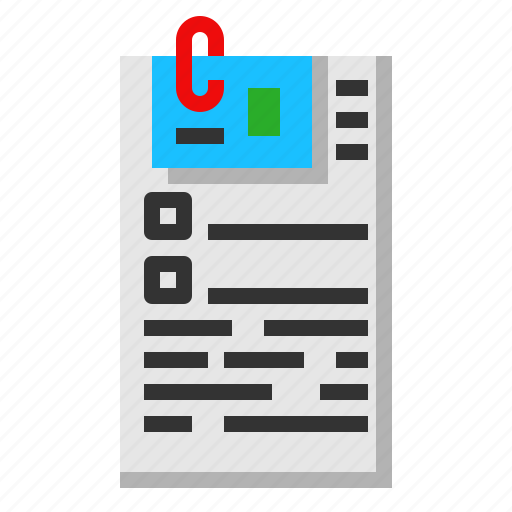 Document, medical, paper, profile icon - Download on Iconfinder