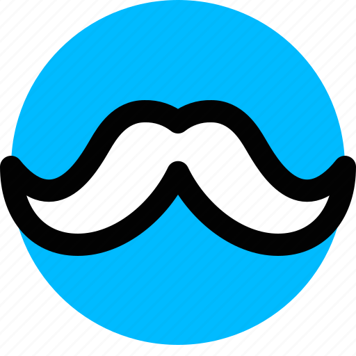 Masculine, men, mustache icon - Download on Iconfinder