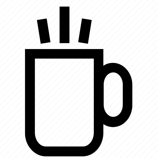 Beer, coffee mug, drink, glass, handle, mug icon - Download on Iconfinder