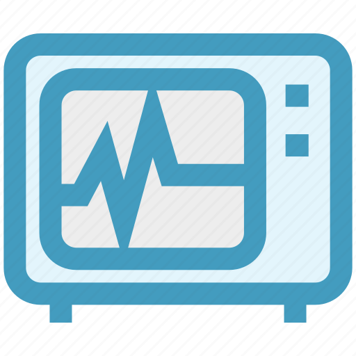 Cardiogram, ekg, healthcare, medical, medical screen, test icon - Download on Iconfinder