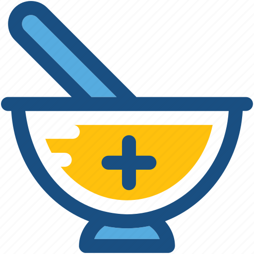 Medicine bowl, mortar, pestle, pharmacist, pharmacy tool icon - Download on Iconfinder