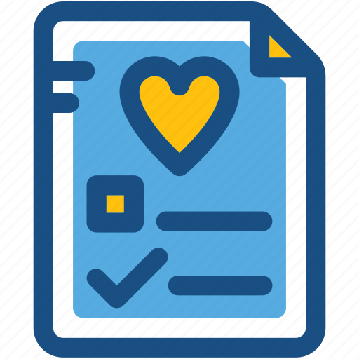 Ecg report, electrocardiogram, medical report, patient report, prescription icon - Download on Iconfinder