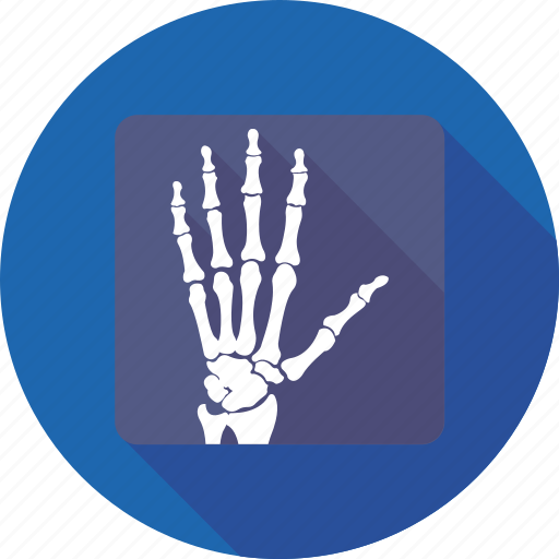 Hand x ray, medical, radiology, radioscopy, xray icon - Download on Iconfinder