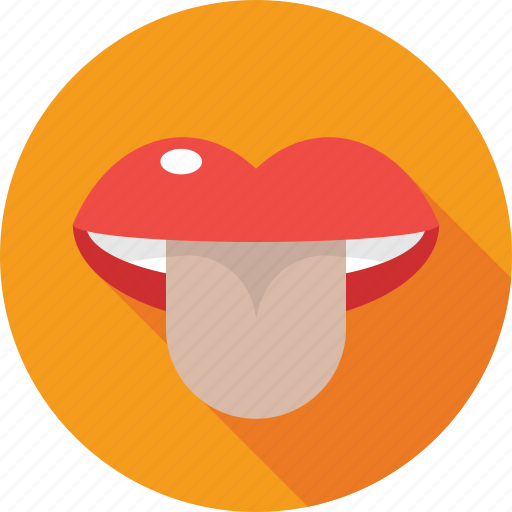 Body part, lips, mouth, organ, tongue icon - Download on Iconfinder