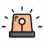 siren, medical, sign, emergency, horn, instrument, hooter 