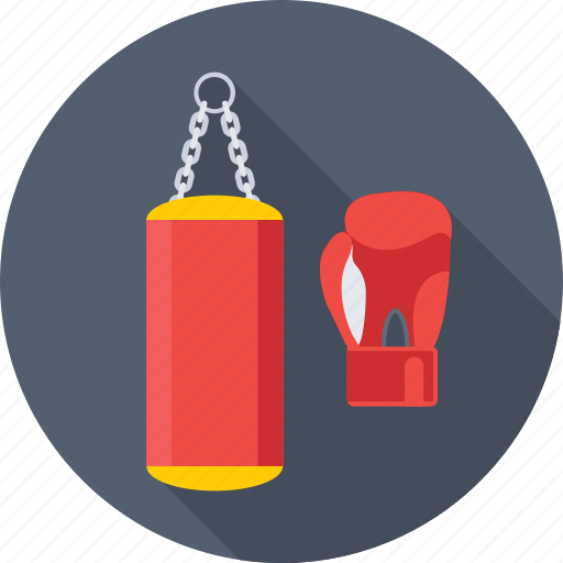 Boxing, boxing gloves, punch, punching bag, sports icon - Download on Iconfinder