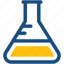 chemical, conical flask, elementary flask, flask, lab flask