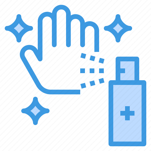 Alcohol, hand, hygiene, protection, spray icon - Download on Iconfinder