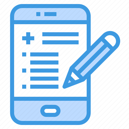 Document, history, medical, patient, smartphone icon - Download on Iconfinder