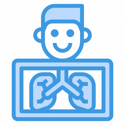 Anatomy, chest, lungs, medical, ray, x icon - Download on Iconfinder