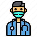 avatar, doctor, mask, medical, surgeon