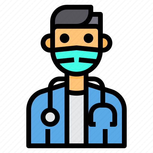 Avatar, doctor, mask, medical, surgeon icon - Download on Iconfinder