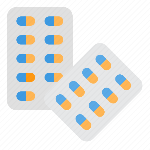 Medical, medicine, pill, strip, tablet icon - Download on Iconfinder