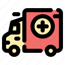 ambulance, transport, vehicle, emergency