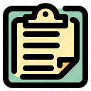 list, checklist, document, files