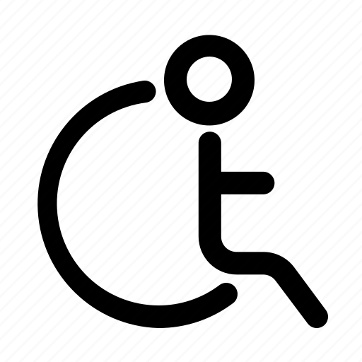 Disability, health, healthcare, medical, patient, wheelchair icon - Download on Iconfinder