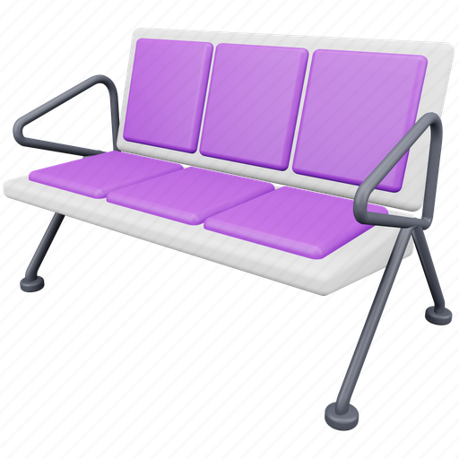 Chair, medical, healthcare, bench, hospital, waiting, seat icon - Download on Iconfinder