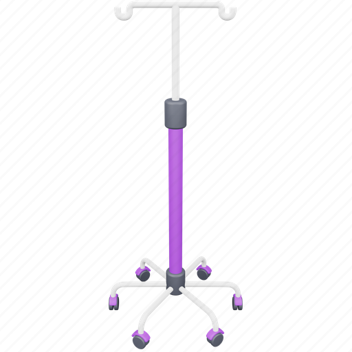 Medical, healthcare, drip stand, pole, infusion, hospital icon - Download on Iconfinder