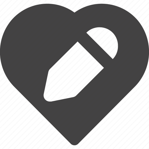 Edit, favorite, healthcare, heart, love, medical icon - Download on Iconfinder