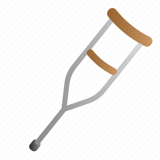 Cane, crutch, desability, medical icon - Download on Iconfinder