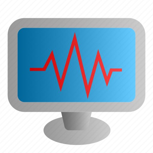 Diagnosis, display, medical, monitor, screen icon - Download on Iconfinder