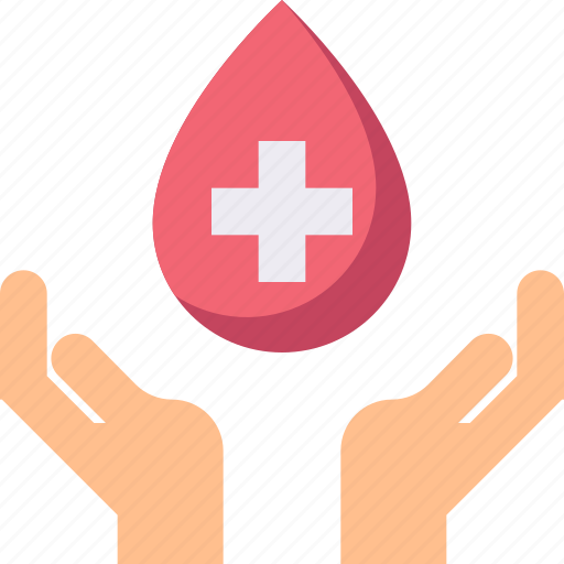 Blood, donation, gesture, hand, health, healthcare, medical icon - Download on Iconfinder