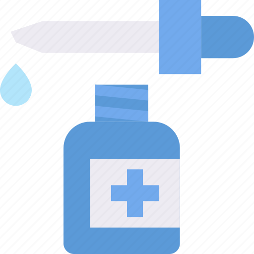 Bottle, dropper, health, healthcare, medical, medication, medicine icon - Download on Iconfinder
