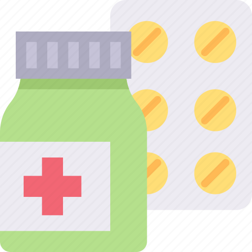 Bottle, healthcare, medical, medication, medicine, pills icon - Download on Iconfinder