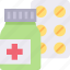 bottle, healthcare, medical, medication, medicine, pills 