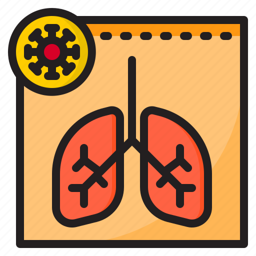 Coronavirus, covid19, lungs, virus, xray icon - Download on Iconfinder