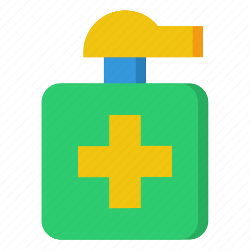 Medical, health, medicine, healthcare, covid, hand sanitizer icon - Download on Iconfinder