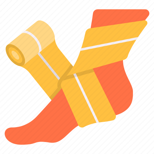 Health, foot, man, patient, bandage, care icon - Download on Iconfinder