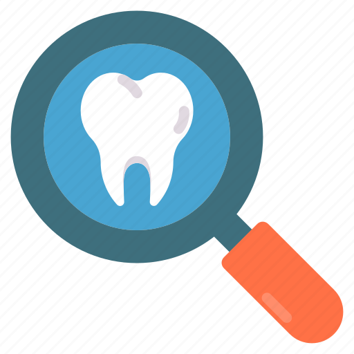 Health, tooth, search, dentistry, care, dentist icon - Download on Iconfinder