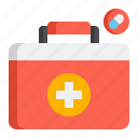 first aid kit, medical, medicine, emergency