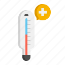 thermometer, temperature, weather, medical